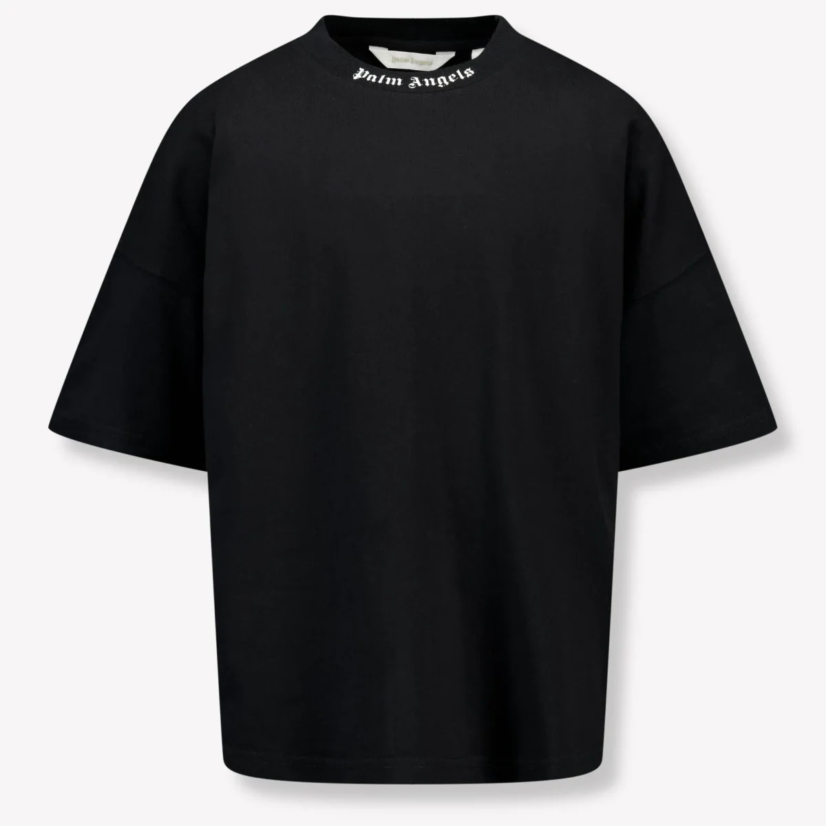 Palm Angels Kinder Jongens T-Shirt In Zwart