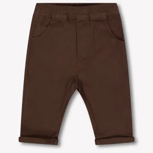 Donsje Amsterdam Baby Jongens Broek In Bruin