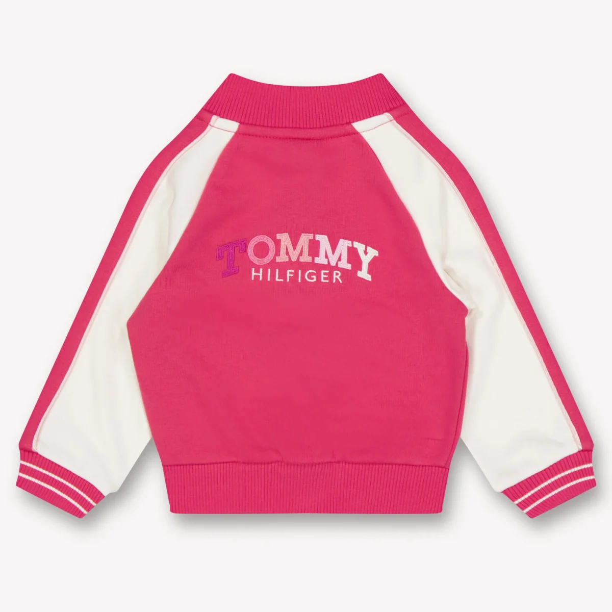 Tommy Hilfiger Baby Meisjes Tussenjas In Donker Roze - Afbeelding 3