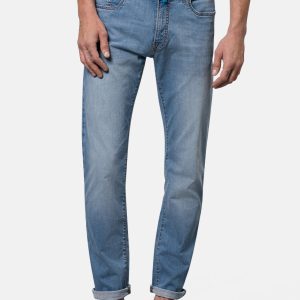 Pierre Cardin stretch jeans light stone light used futureflex Lyon tapered