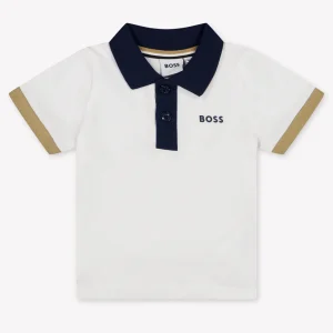 Boss Baby Jongens Polo In Wit