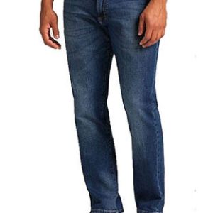 Lee jeans stretch mid stone light used Maddox rechte pijp