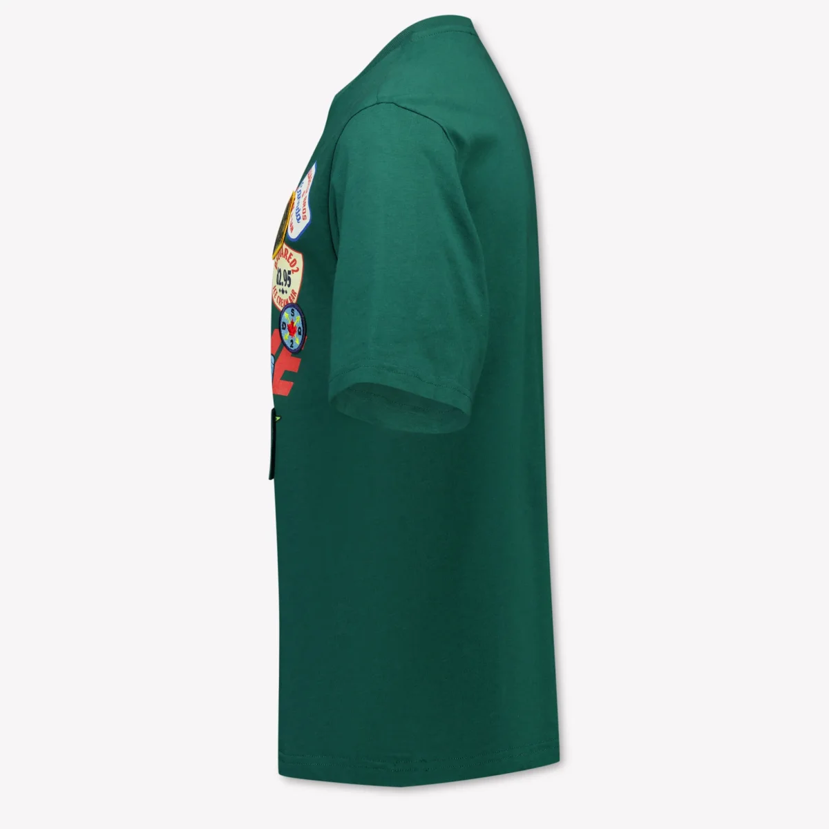 Dsquared2 Kinder Jongens T-Shirt In Donker Groen - Afbeelding 4