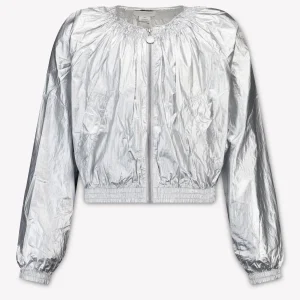 Stella McCartney Kinder Meisjes Zomerjas In Zilver