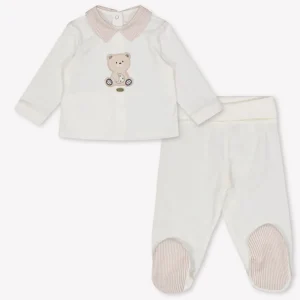 Mayoral Baby Jongens Boxpakje In Off White