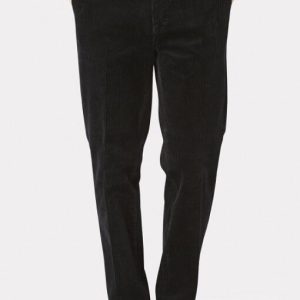 Marcello Marabotti stretch ribcord pantalon zwart
