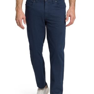 Pioneer zomer stretch jeans donkerblauw structuurtje model Thomas