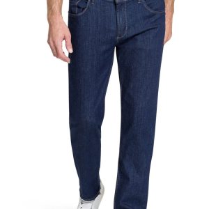 Pioneer 5 pocket stretch jeans donkerblauw model Thomas