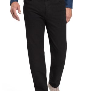 Pioneer 5 pocket stretch jeans zwart model Peter