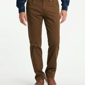 Pioneer jeans stretch camel structuurtje model Thomas