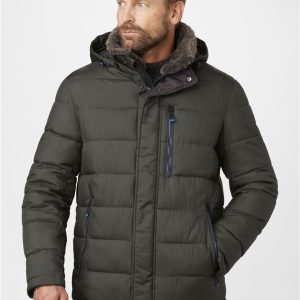Redpoint parka winterjas donkergroen met capuchon