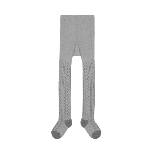 House of Jamie tights pelerine stone maillot kant grijs/lichtgrijs