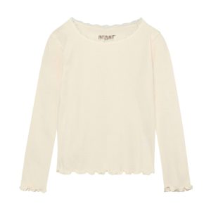 Huttelihut t-shirt ls antique white wit
