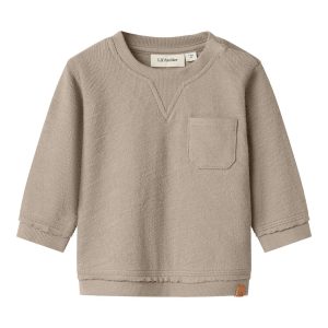 Lil Atelier Dias sweatshirt lichtbruin