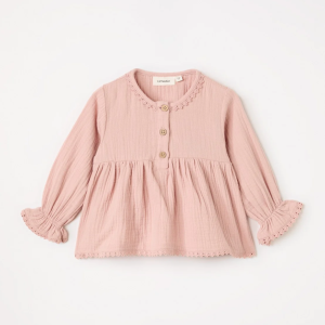 Lil Atelier Lulu top baby-blouse roze