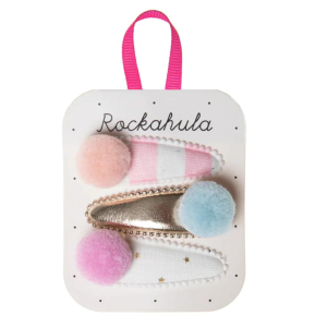 Rockahula Wanderlust pompom haarspeldjes roze